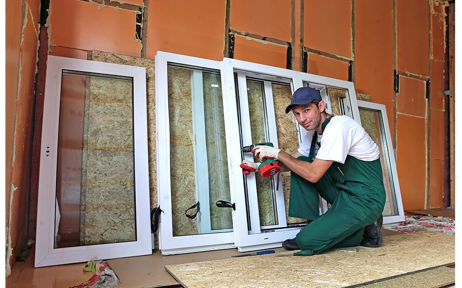 pose de vitrine Égly